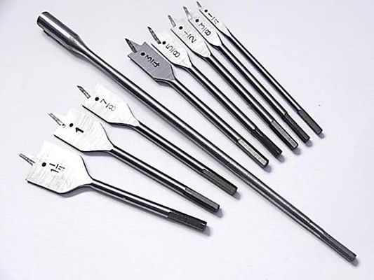 টাইটানিয়াম লেপযুক্ত হেক্স শ্যাঙ্ক কাঠের ড্রিল বিট DIN স্ট্যান্ডার্ড 6-40mm