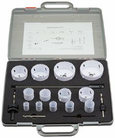 বি-মেটাল হোল সেগ কিট 18pc ধাতু কাটা জন্য ABS কেস সঙ্গে