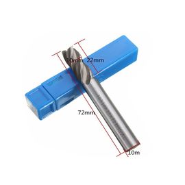 HSS 4 ফ্লুট এন্ড মিল ফুললি গ্রাউন্ড CNC মিলিং কাটার