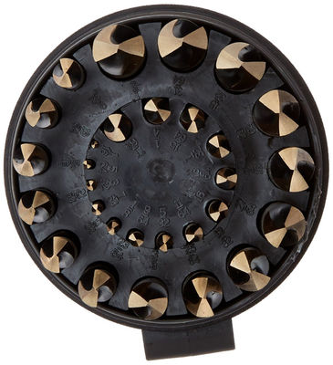 ২৯ পিসি এইচএসএস জববার ড্রিল বিট সেট ১/১৬-১/২ অ্যাম্বার সমাপ্ত