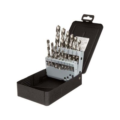 বাম হাত HSS ড্রিল বিট DIN338 অ্যাম্বার সমাপ্তি সোজা শ্যাঙ্ক