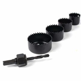 উচ্চ কার্বন ইস্পাত হোল সেট কাঠের জন্য সেট 5pcs 32-54mm
