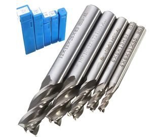 HSS 4 ফ্লুট এন্ড মিল ফুললি গ্রাউন্ড CNC মিলিং কাটার
