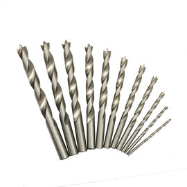 DIN338 Woodworking উজ্জ্বল সমাপ্তির জন্য সম্পূর্ণ গ্রাউন্ড Hss কাঠ ড্রিল বিট